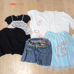 【決定】130cm 6枚セット 無記名 かわいい女子服の画像