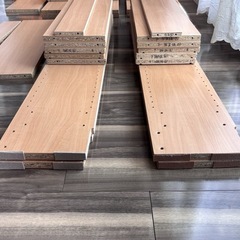 お取引完了☆Thank you!補足画像②DIY 材料 合板板 34枚 木ねじ 棚ダボの画像