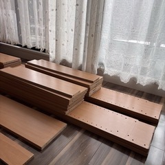 お取引完了☆Thank you!補足画像②DIY 材料 合板板 34枚 木ねじ 棚ダボの画像