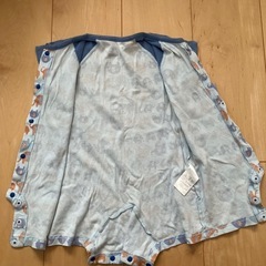 ぞう　ロンパース　半袖　70センチの画像