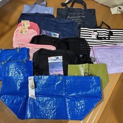 ビニール袋いろいろ　17点