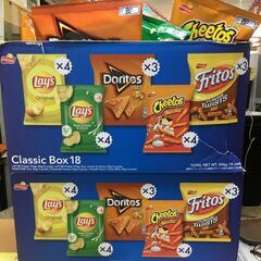 海外・日本製品のサルベージ品　スナック菓子色々　１袋の価格です。