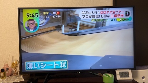 SHARP 2021年製　42型