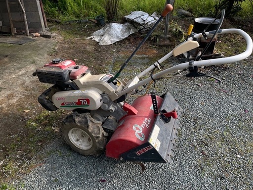 決まりました。耕運機 菜ゆうき70