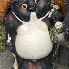 たぬき置き物 