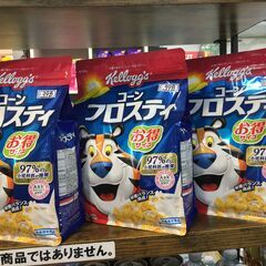 海外・日本製品のサルベージ品　ケロッグ　コーンフロスティ　お得サ...