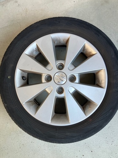 スズキ　ワゴンR  純正ホイールタイヤセット