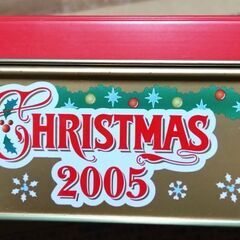 ディズニー　空缶　クリスマス2005の画像