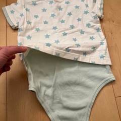 ネコ　ポシェットデザイン　70センチ　Tシャツ　の画像