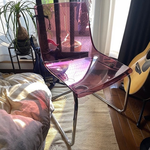 TOBIAS トービアス　パープル　チェア