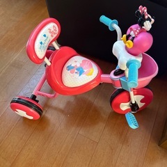 ミニーちゃん　三輪車の画像
