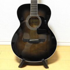 超美品 James ジェームズ アコースティックギター JF400TBK トランスペアレントブラックの画像