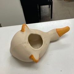 ☆値下げ☆A2504-466 陶器の置物 アヒル キズ汚れ有り②の画像