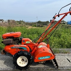 クボタ 管理機 TR50 耕運機 畝立て 4.2馬力 家庭菜園 耕うん幅約500mm
