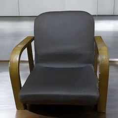 ニトリ　高座椅子　ロータイプ　ダークブラウンの画像