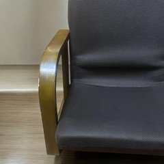 ニトリ　高座椅子　ロータイプ　ダークブラウンの画像