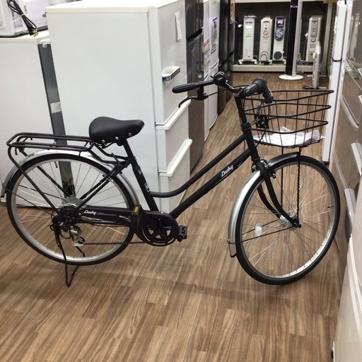 自転車 玉越 ダスキー 26インチ 6段 オートライト