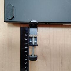 IKEA TROTTEN トロッテン クランプ式 ボード チャコールの画像