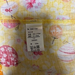 甚平　女の子　サイズ110の画像
