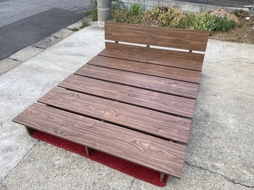 ☆No.m17 ダブルベットフレーム LOWYA