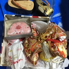 七五三 7歳着物フルセット(ぽっくり)の画像