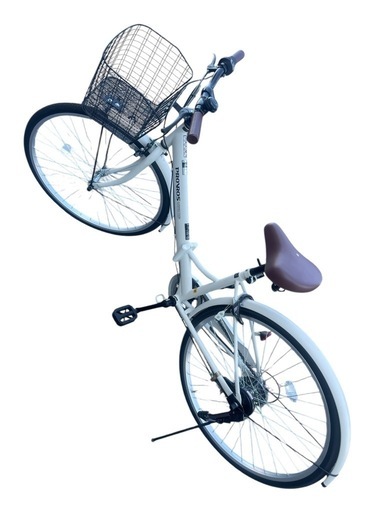 PROVROS（プロブロス）シティサイクル折りたたみ自転車26インチシマ