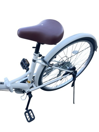 PROVROS（プロブロス）シティサイクル折りたたみ自転車26インチシマ