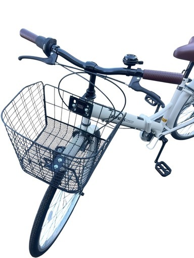 PROVROS（プロブロス）シティサイクル折りたたみ自転車26インチシマ