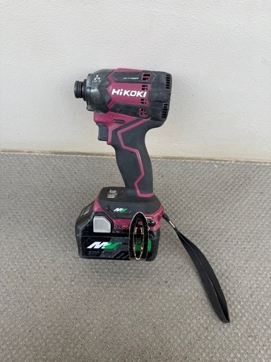 ハイコーキ　インパクトドライバー　WH36DC 赤