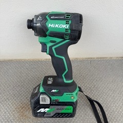 ハイコーキ　インパクトドライバー　WH36DC 緑