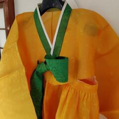 古着チマチョゴリ　韓服　韓国ドラマ　撮影　記念日　イベント　着用　韓流　レトロ　かわいい　伝統衣装　民族衣装の画像