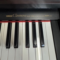 YAMAHA クラビノーバ Clavinova CLP-123 88鍵盤 ヤマハ 椅子付の画像