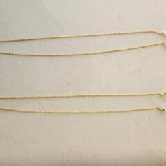 購入予定者様決定　メガネチェーン×2本　金メッキの画像