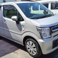 ワゴンＲ　ハイブリッド　ＦＸ　シルバー　ＥＴＣ　SUZUKI　令...