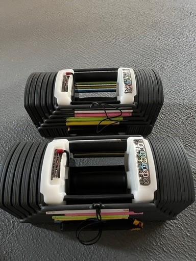 お値下げ更新中　パワーブロック　ダンベル　筋トレ　可変式