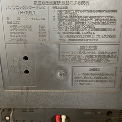 レトロな
ブラウン管テレビの画像