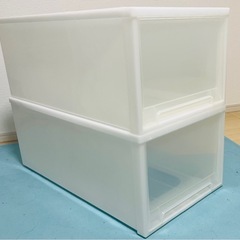 収納ボックス2個の画像