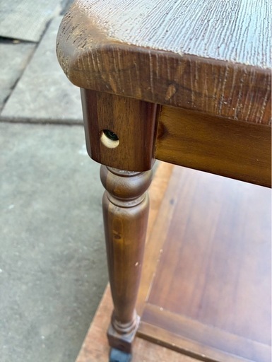 【アンティーク風】家具の大丸 キッチンワゴン【オシャレ家具】