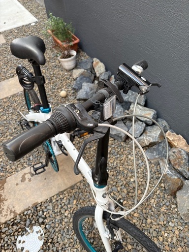 RENAULT(ルノー) LIGHT10 AL-FDB207 軽量アルミフレーム 20インチ シマノ7段変速 折りたたみ自転車 大型クランク52T採用 10.8kg