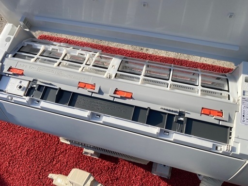 ☆No.m20 掃除機能付きエアコン 100V 2.2kw 6畳用 Panasonic 2024年製