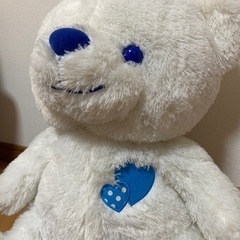 白クマのぬいぐるみの画像