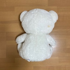 白クマのぬいぐるみの画像