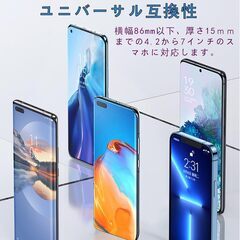 【新品・未使用】コンパクト車載スマホホルダーの画像