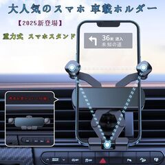 【新品・未使用】コンパクト車載スマホホルダーの画像