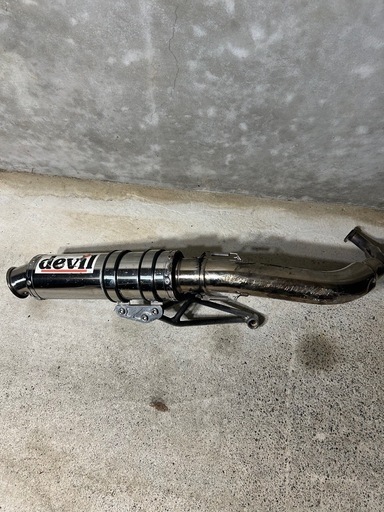 v125 devil ステンレス マフラー