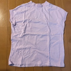 中古品　レディースTシャツ　Mサイズ 薄紫