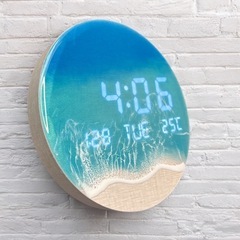 壁掛け時計　海雑貨　西海岸インテリアの画像