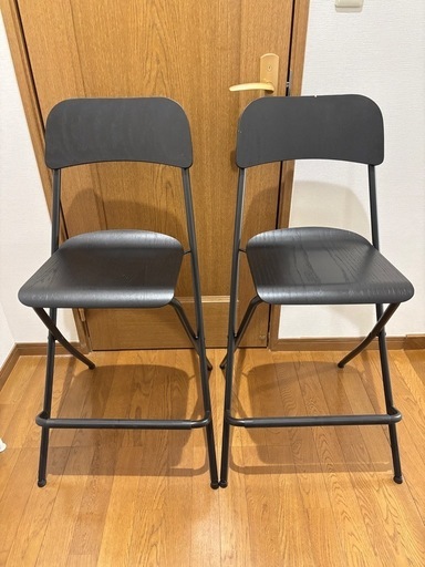 IKEA ハイチェア FRANKLIN フランクリン 2脚セット IKEA椅子2脚セット フランクリン IKEA ハイチェア FRANKLIN