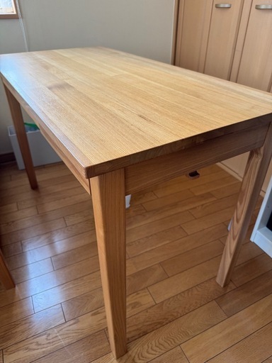 無印良品 タモ材学習机 デスク 【公式通販】 無印良品・天然木タモ材使用