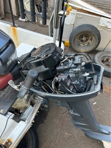 ヤマハ船外機682C  9.9FMH   L足